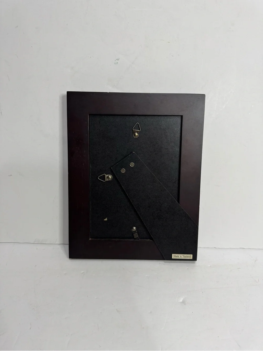 Vintage Dark Wood Picture Frame | Classic Tabletop or Wall Display